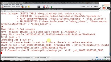 Integrate Hive and Hbase