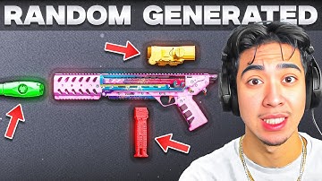 Warzone, but I Use a Random Loadout Generator