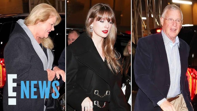 Taylor Swift Steps Out With Mom Andrea & Dad Scott For a Dinner Date in NYC  - YouTube
