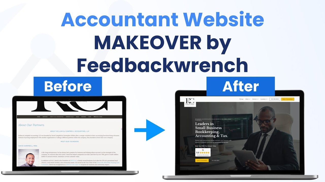 7 Epic Accountant Website Examples - Accountant Web Designs & Providers