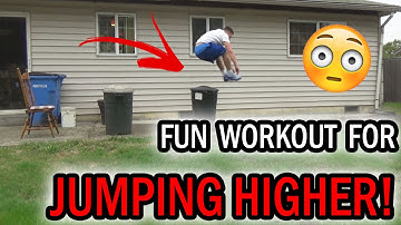 GREAT WORKOUTS FOR JUMPING HIGHER! (INCREASE VERTICAL)