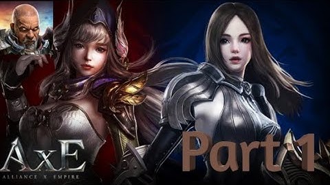 AxE Alliance vs Empire Walkthrough Gameplay Part 1 Galanos Alliance : Blademaster (Android)