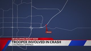 CSP: Part of HWY 24 closed due to Trooper-involved crash