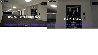 Headquarters Hotel at H671 Headquarters Elevator Tour! (OTIS ReGen & Fast 4 KONE MonoSpace DX)