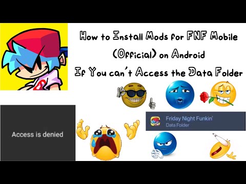 How to Install Mods for FNF Mobile (Official) on Android If You can’t Access the Data Folder