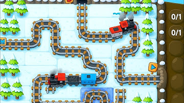 🚂 Train Tiles Express Puzzle (Tundra Level) | Android Gameplay Ep.381