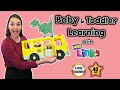 Learn to talk with miss linky  baby and toddler first words  nursery rhymes