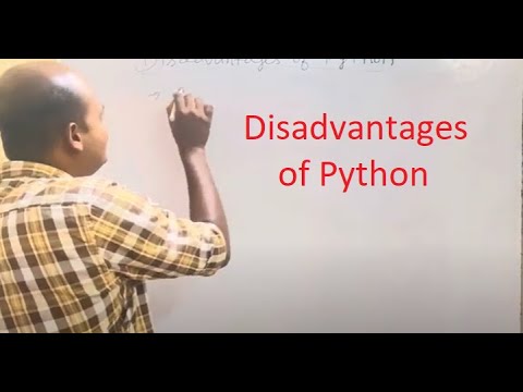 Python2: Basics- Disadvantages of Python.