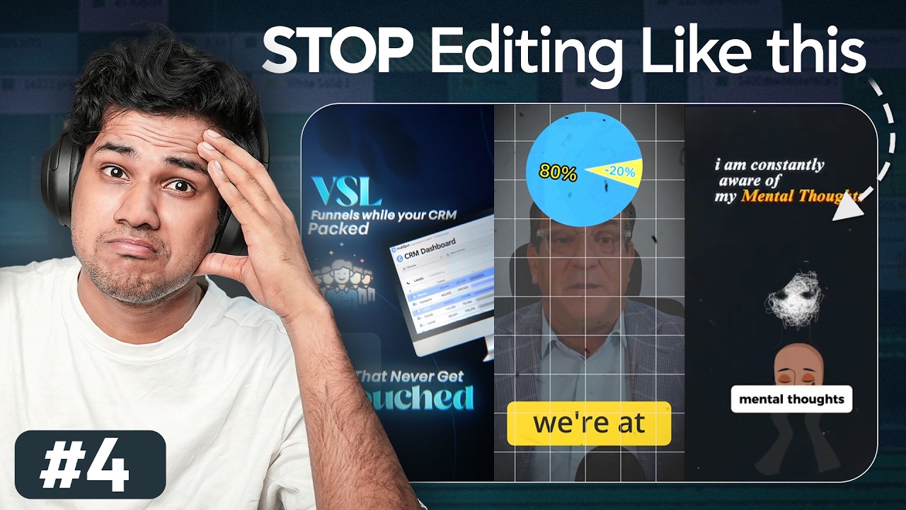 I Reviewed 50+ Video Edits & here's What you are doing WRONG! (Part 4)