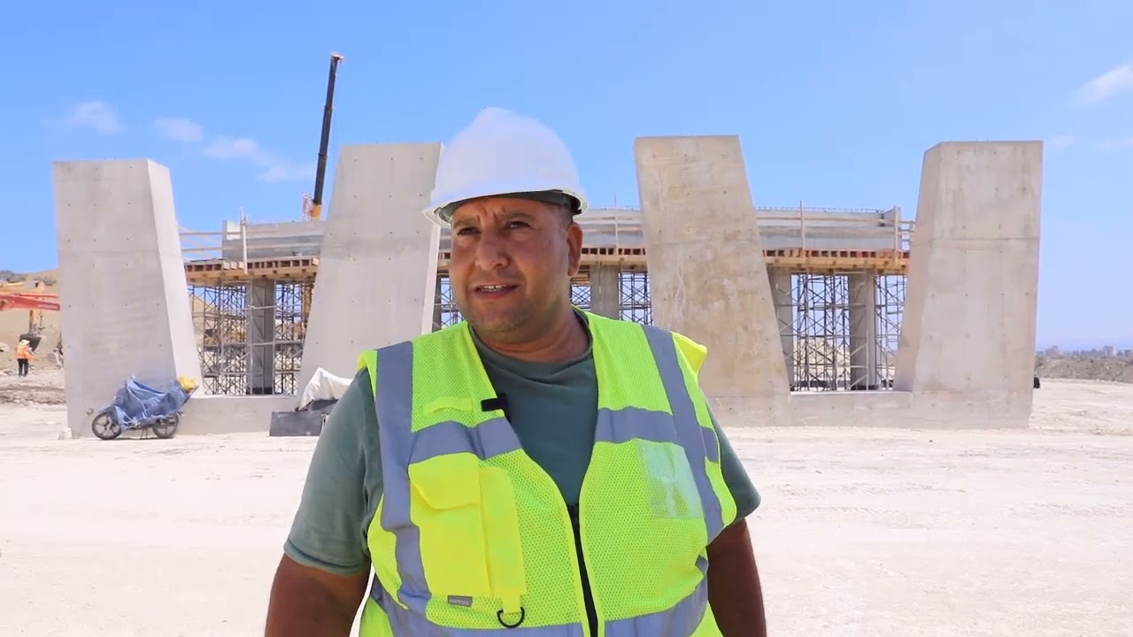 تقرير حول تقدّم انجاز وصلة الربط الدائمة بين الطريق السيارة أ4 وبنزرت مشروع جسر بنزرت الجديد