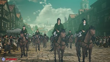 Attack On Titan PS4 Walkthrough Part 8 - Scouting Mission