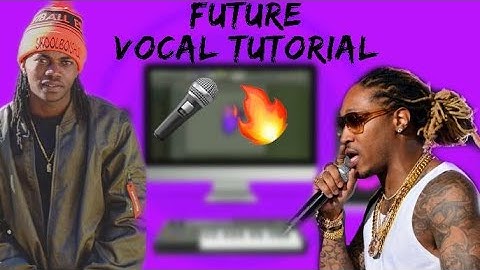How To Sound Like Future Vocal Tutorial! Fl Studio
