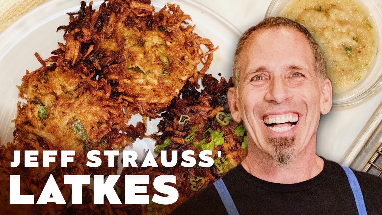 Латкес от Джеффа Штрауса, путешествующего по всему миру, идеально подойдут для любой праздничной ...