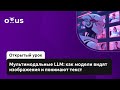 Мультимодальные LLM: как модели видят изображения и понимают текст // Компьютерное зрение. Advanced