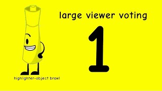large object viewer voting part 1