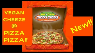 Vegan Cheese at PIZZA PIZZA!! (dairy-free, soy-free)