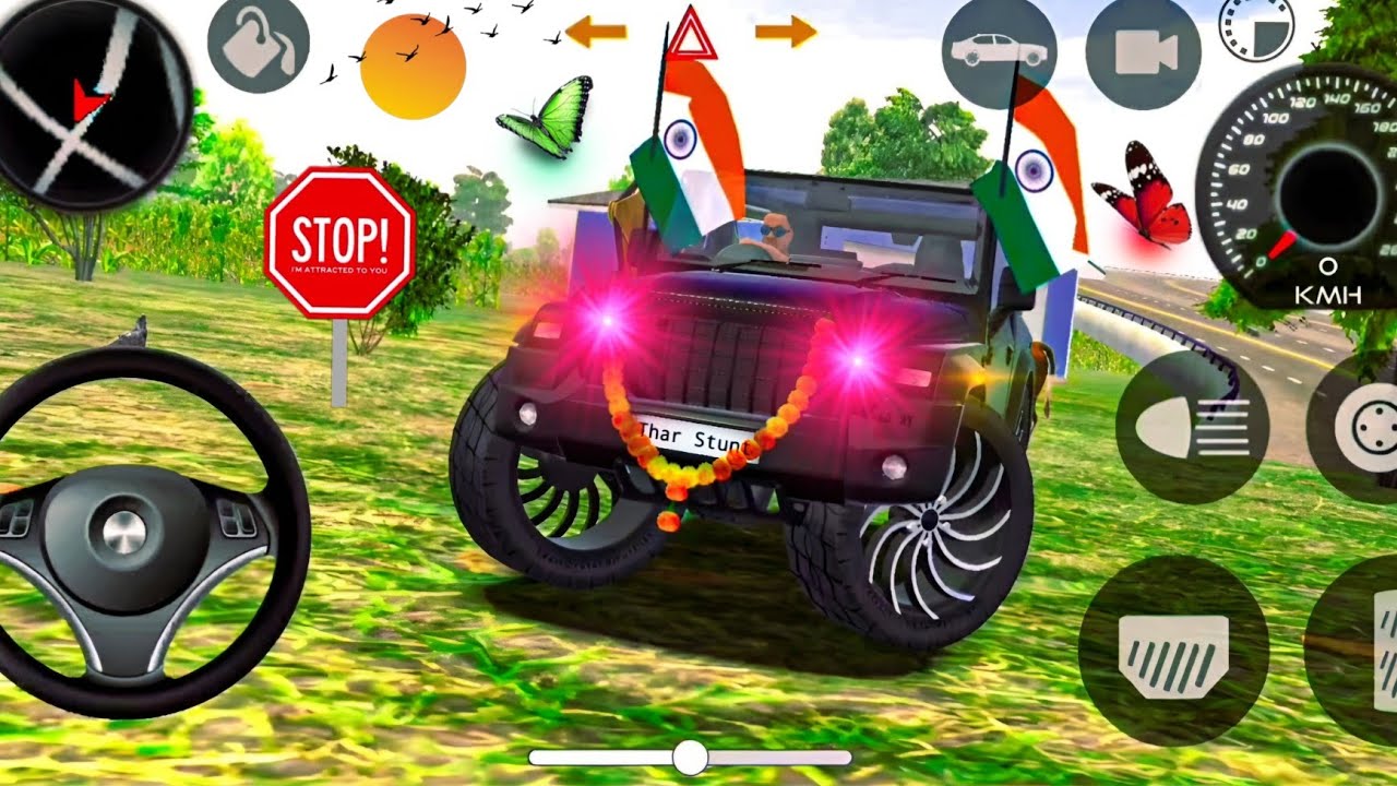 Dollar (Song) Modified Mahindra Thar😈 || Indian Car Simulator 3D || Android Gameplay Cars 3D #Games