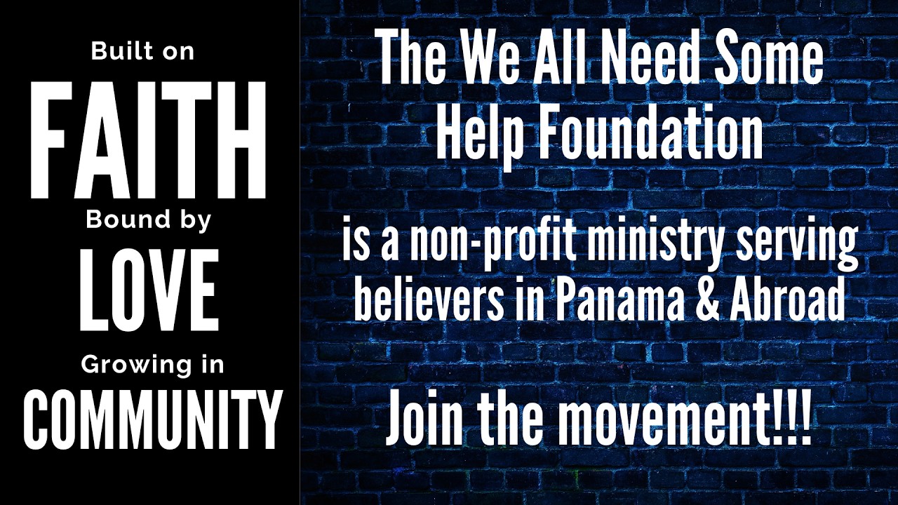 The Story Behind the Mission | We All Need Some Help Foundation Origin ...