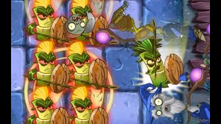 Plants vs. Zombies 2 Chinese Version New Update Trial: Bamboo Spartan Skill Demonstration screenshot 4