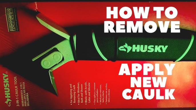 HOW TO REMOVE CAULKING EASILY - Allway 3 in 1 Caulk Removal and Application  Tool Review 