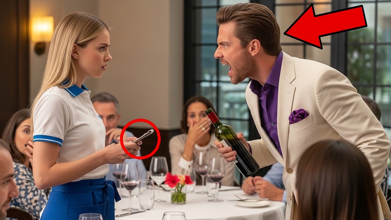 The Entire Restaurant Tiptoed Around The Billionaire… Until A New Waitress Did The Unthinkable