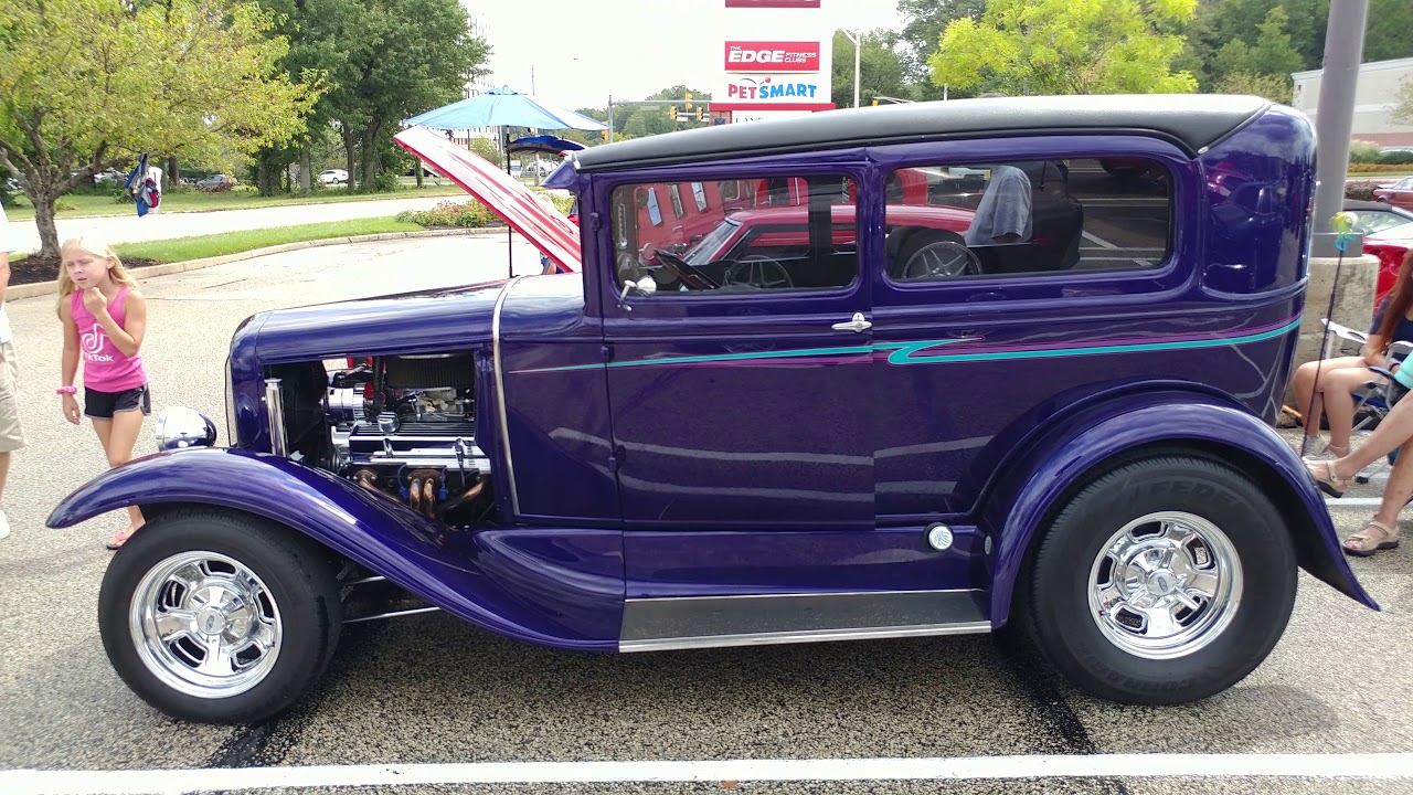 1930 PURPLE KANDY PEARL FORD TUDOR 2 DOOR SEDAN - YouTube