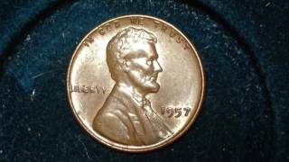 1957 Wheat Penny (Mintage 283 Million)
