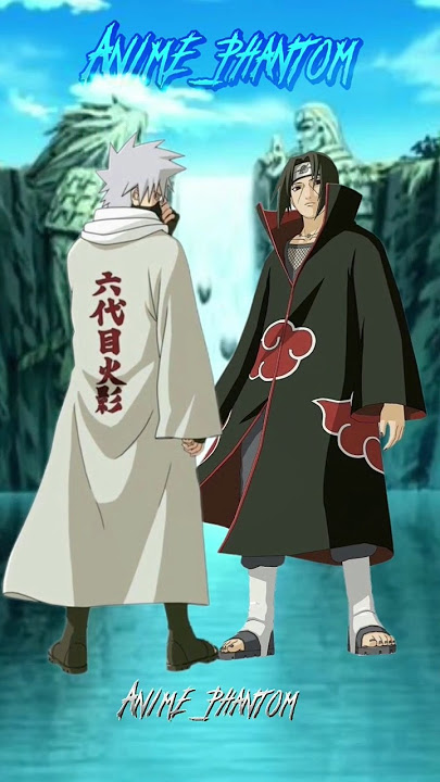 Itachi vs Kakashi who is stronger 💪 #Shorts #Anime