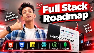 Full Stack Developer Roadmap 2026 | Use AI the Smart Way (Beginner to First Job)