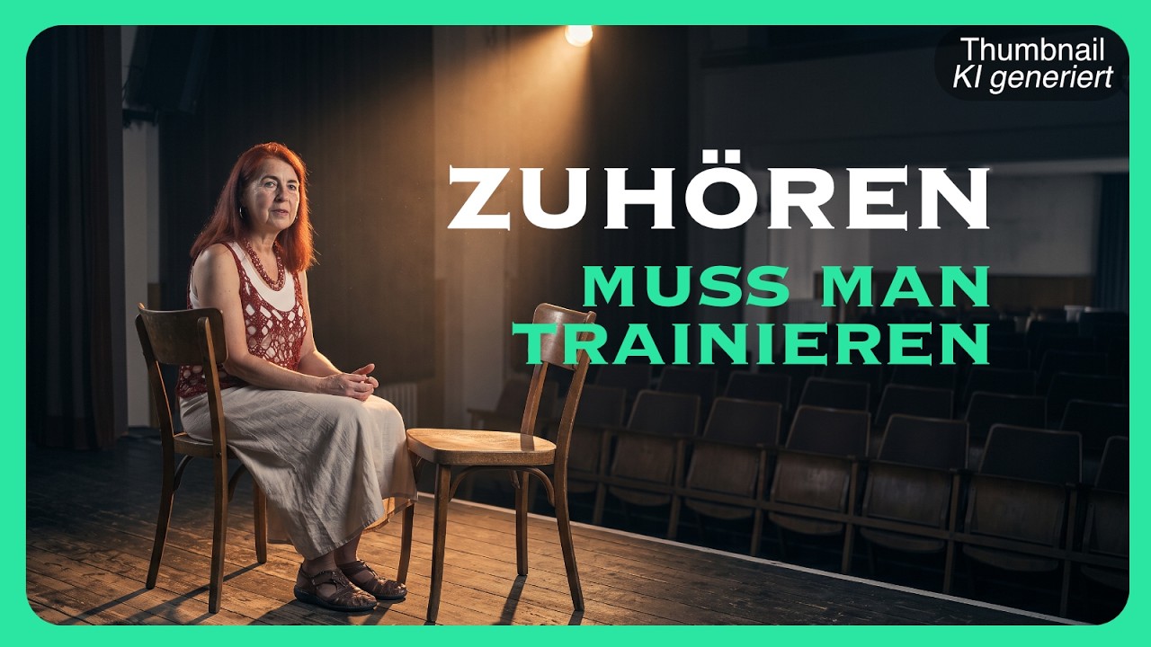 KI-generiertes Symbolbild zur Folge „Dr. Marion Reich: "Ich übe meinen Beruf jeden Dienstag im Improtheater"“