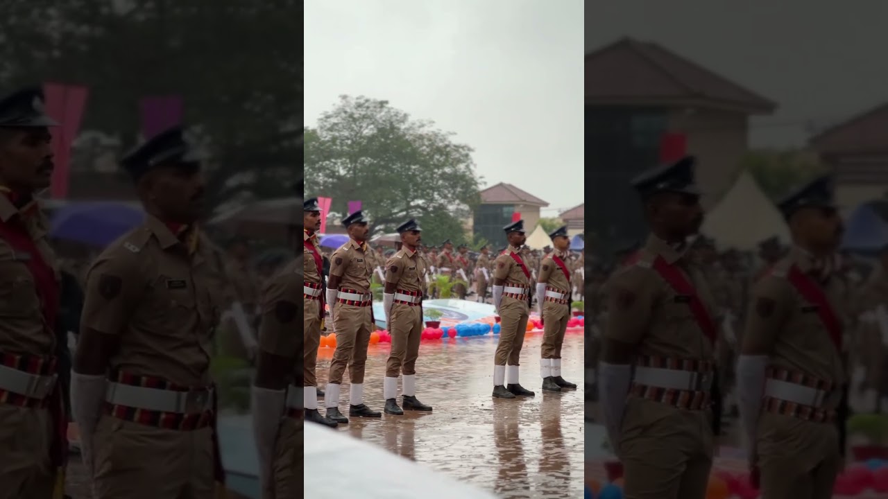 Kerala police passing out SAP 
