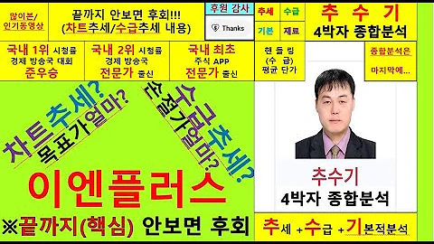 이엔플러스(074610)종목진단및향후주가전망 추수기(추수)전문가