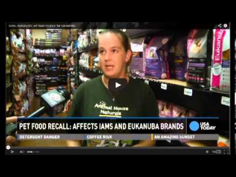 Video: Eukanuba, Iams Recalled For Salmonella Contamination