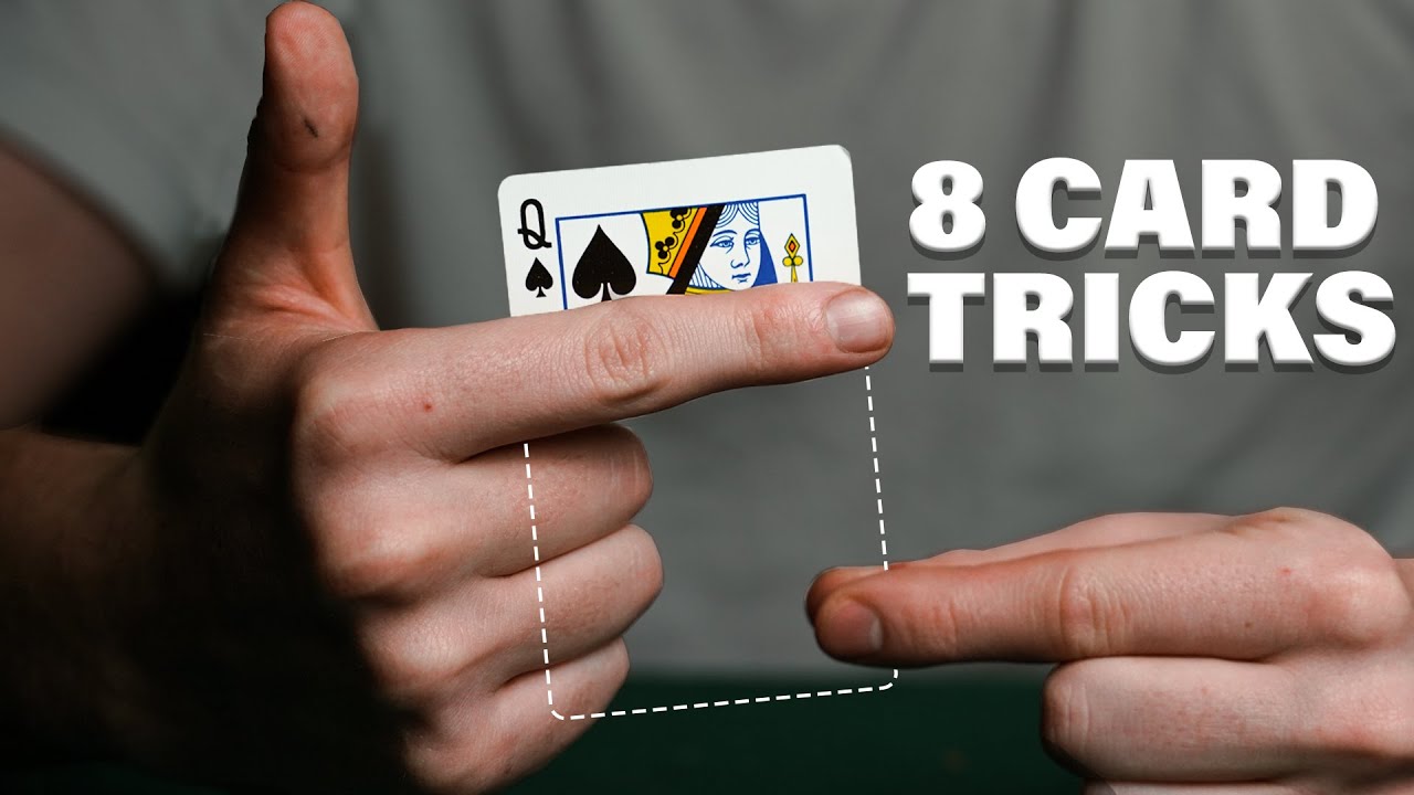 8 SIMPLE Card Tricks Anyone Can Do