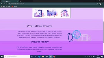 Online Banking System || Web Development || PHP Project