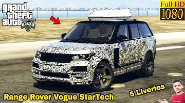 GTA 5 : HOW TO INSTALL RANGE ROVER VOGUE STARTECH SUV MOD🔥🔥🔥