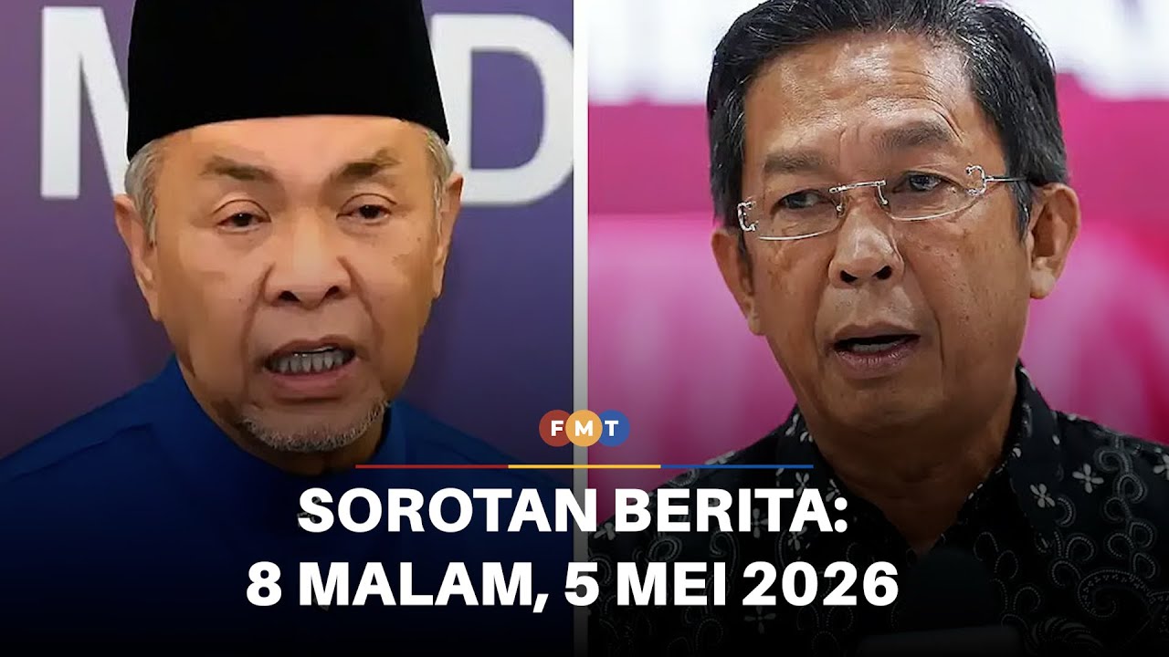 Sorotan Berita: 8 malam, 5 Mei 2026