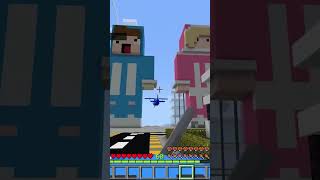 Mipan &amp; Zuzuzu Kecelakaan Pesawat Karena Badai Di Minecraft