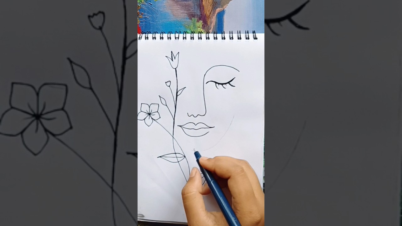 pen art black and white penart shortvideo youtubeshorts YouTube