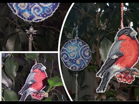 Жар-птица "Узоры зимы", "Вестник зимы" / Готовые работы