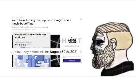 Goodbye Groovy Best Music Bot Ever In Discord