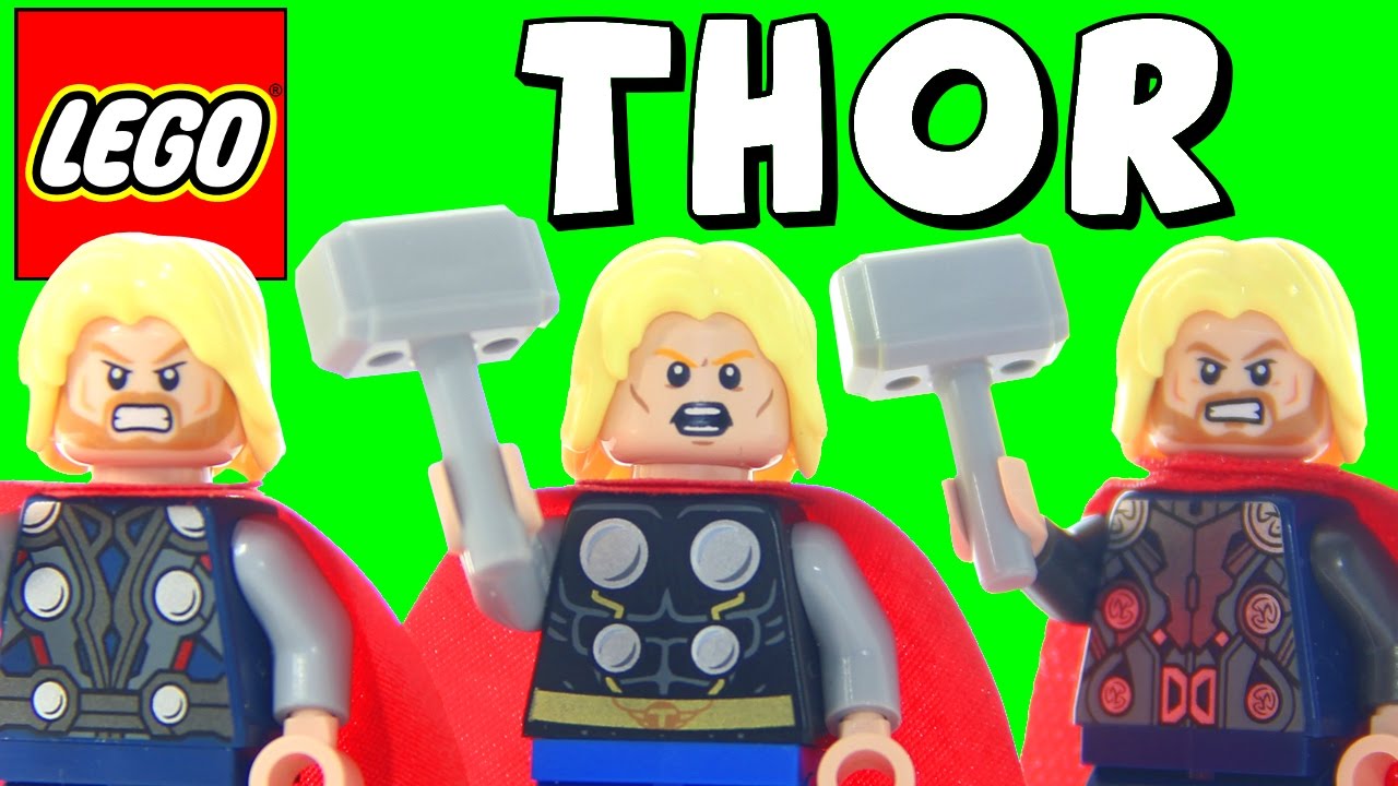 LEGO Thor Marvel Minifigure Collection Animation ????