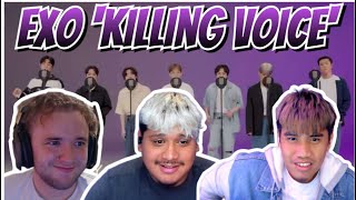 EXO Killing Voice! Our first time reacting to EXO #KillingVoice #CreamSoda #EXO