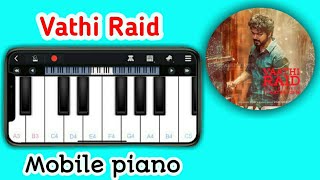 Perfect Piano Tamil - Vaathi Raid Master Bgm (Piano Music Video)