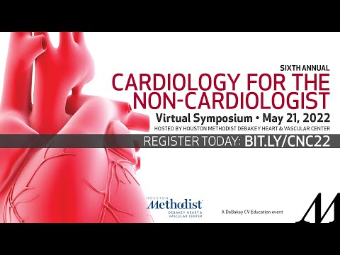 Cardiology for the Non-Cardiologist 2022 Virtual Symposium Invitation