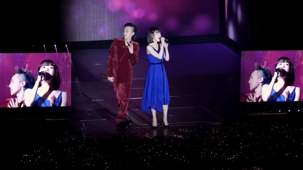 170610 지드래곤 GD & 아이유 IU _ 팔레트 Palette _ Edited FanCam월드투어 콘서트 in 서울 _ 상암월드컵경기장