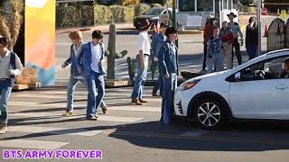 BTS \& James Corden Perform Butter, Dynamite \& Permission To Dance On The Street In Traffic😍💜