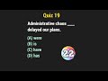 English &amp; Contemporary Issues Test 04 [Quizzes 16-20]. #languagelearning #english #learnenglish