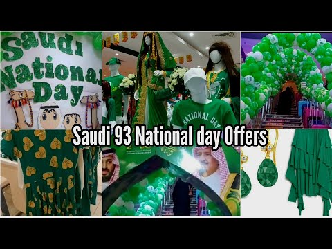 Saudi 93 National day 2023 Offers | national day dresses u0026 Accessories | Super deals on national day