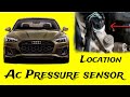 Audi ac pressure sensor location 00256,00457.
